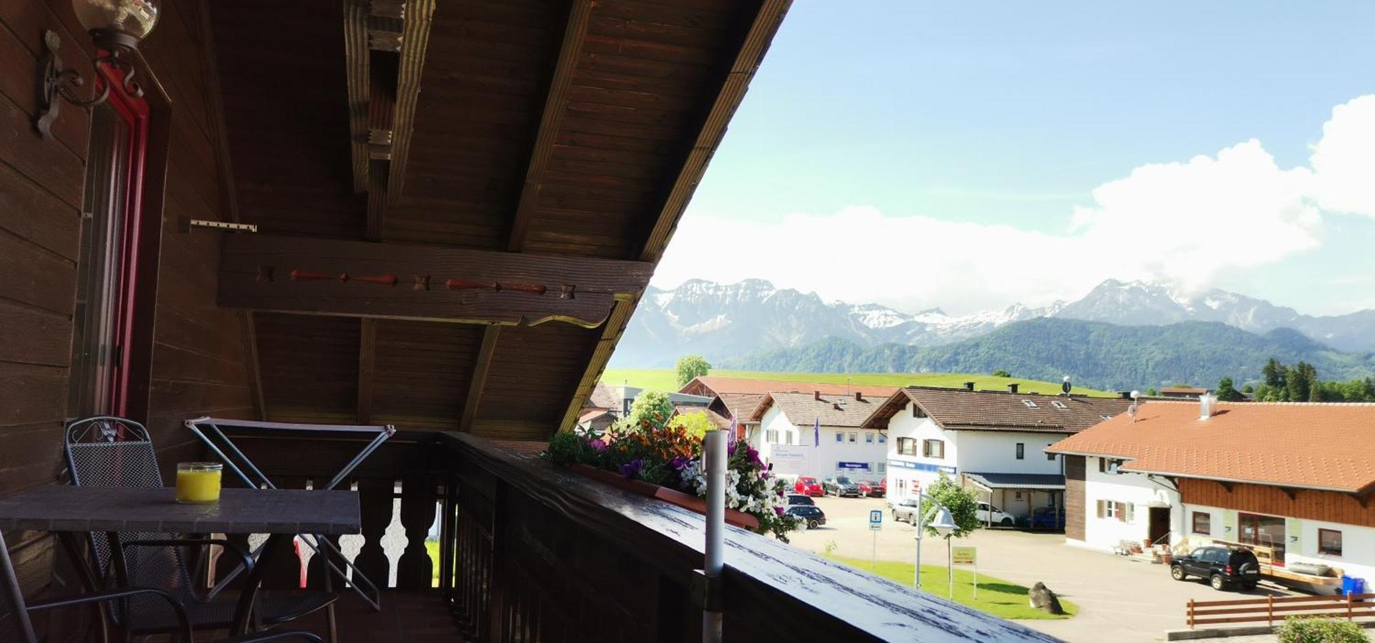 Gaestehaus-Pension Keiss Hopferau Bagian luar foto