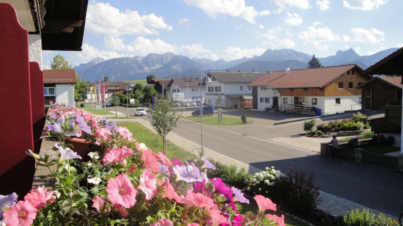 Gaestehaus-Pension Keiss Hopferau Bagian luar foto
